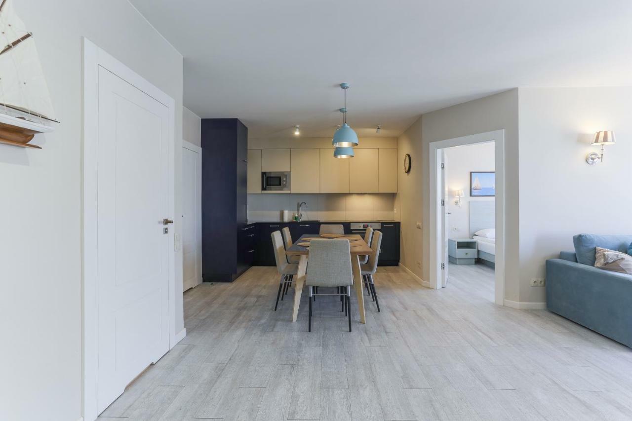 Unique Motlawa Riverbank Apartment Danzica Esterno foto